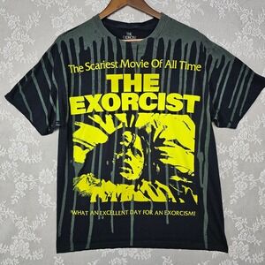 The Exorcist Movie T-Shirt Mens Large Scariest Movie All Time Horror‎ Halloween